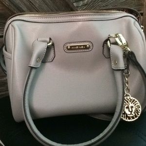 Grey Anne Klein small Purse PRISTINE CONDITION